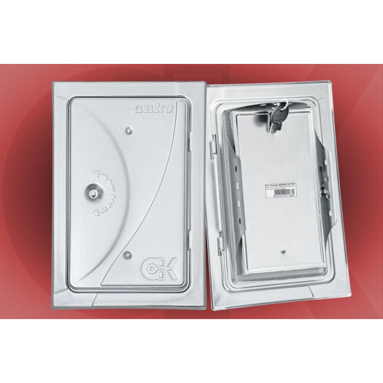 Сhimney door - cleaning door - maintenance hatch 160x280mm inox